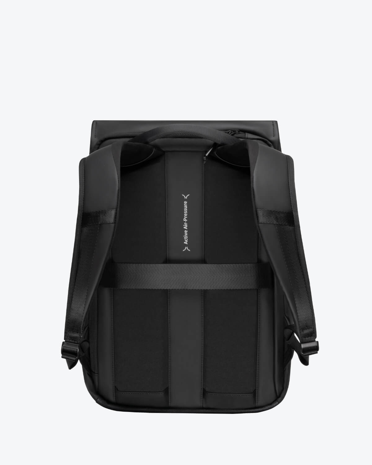 The back side view for Moment backpack