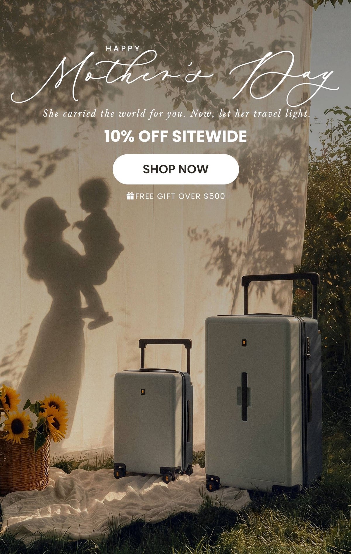 mother's day and free gifts over 500$