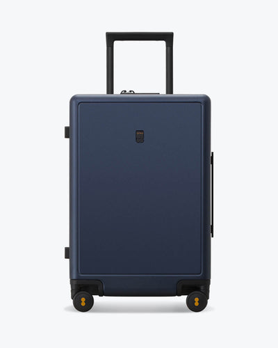 checked luggage bag navy